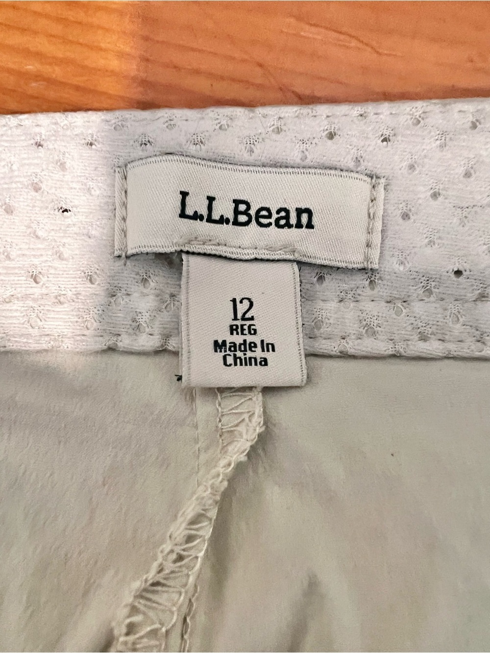 L.L.Bean Athletic Women’s 12 Skirt Skort Shorts Crossover Tennis Hiking Camping - Picture 4 of 5